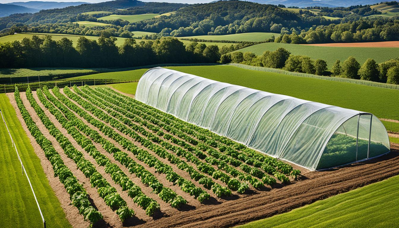 Barreras y Mallas Protectoras para Hortofruticultura