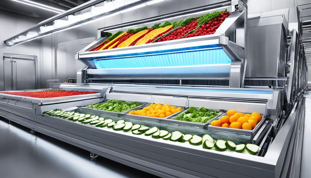 sistemas de refrigeración para frutas y verduras